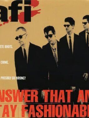 AFI Answer That And Stay Fashionable LP ~ Possibly Colored Vinyl ~ New/Sealed!